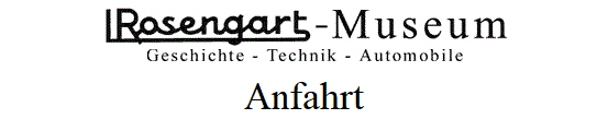 Anfahrt