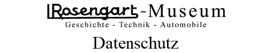 Datenschutz